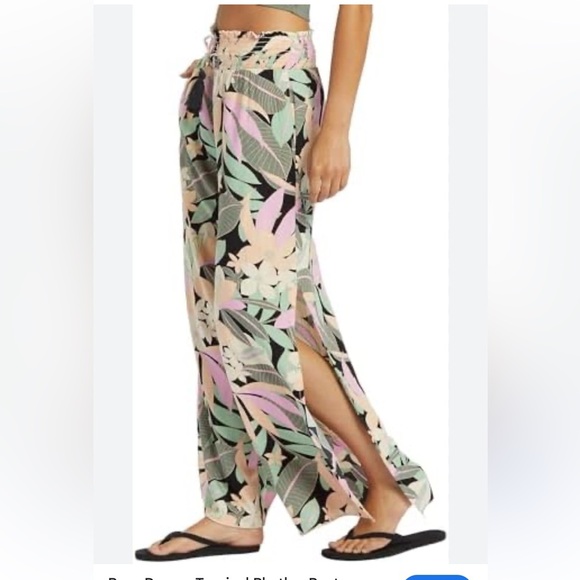 Roxy Damen Tropical Rhythm Pants Palm Song - Picture 3 of 7